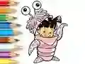 Peli Coloring Book: Monster Costume Girl verkossa