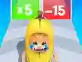 Peli Epic Banana Run: Merge Master verkossa