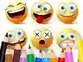 Peli Coloring Book: Funny Emoji verkossa