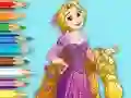 Peli Coloring Book: Princess Rapunzel verkossa
