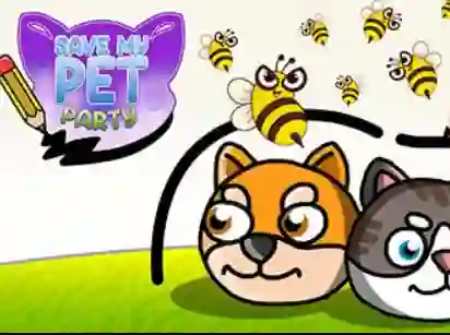 Peli Save My Pet Party verkossa