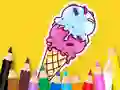 Peli Coloring Book: Cool Ice Cream verkossa