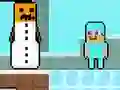 Peli Noob vs Pro Snowman verkossa