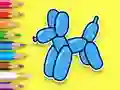 Peli Coloring Book: Balloon Puppy verkossa