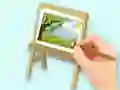Peli Coloring Book: Paysage Drawing Board verkossa