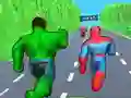 Peli Superhero Transform - Change Race verkossa
