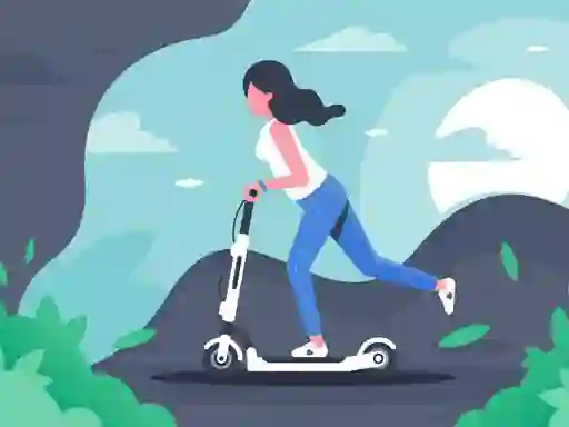 Peli Electric scooter rides jigsaw verkossa