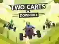 Peli Two Carts Downhill verkossa