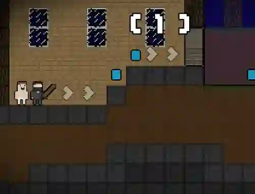 Peli Baby Noob Vs Heroman 2 Player verkossa