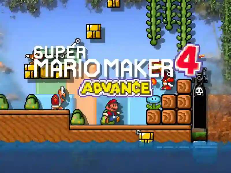 Peli Super Mario Maker 4 verkossa