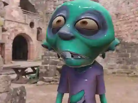 Peli Funny Faces: Zombies verkossa