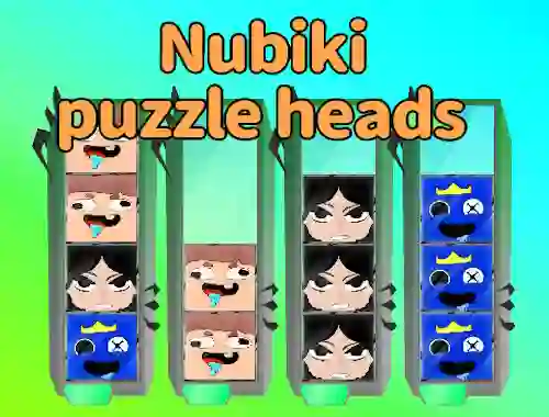 Peli Nubiki Puzzle Heads verkossa