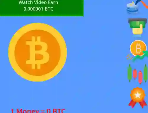 Peli Bitcoin Clicker Game verkossa
