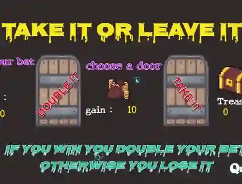 Peli Take It Or Leave It verkossa