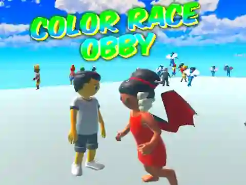 Peli Color Race Obby verkossa