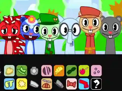 Peli Happy Sprunk Friends verkossa