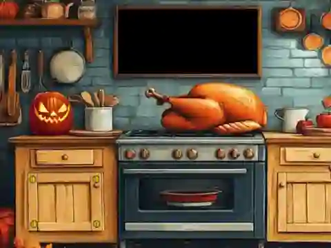 Peli Thanksgiving Cage Break verkossa