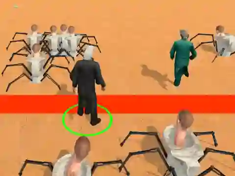 Peli Cameraman vs Skibidi Survival verkossa