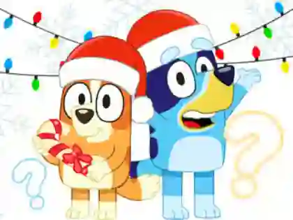 Peli Kids Quiz: Bluey Christmas Quiz verkossa