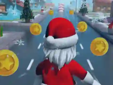 Peli Santa Roblox Running verkossa