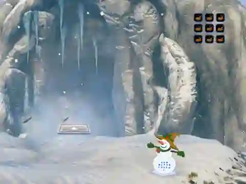 Peli Help the Frozen Santa verkossa