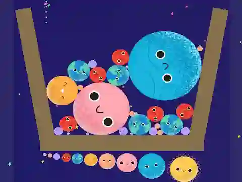 Peli Merge Planets verkossa