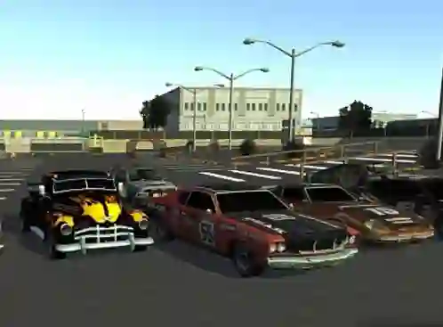 Peli RealDerby: Royal battle on the car verkossa