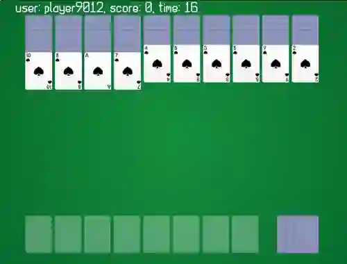 Peli Spider Solitaire Classic Ver verkossa