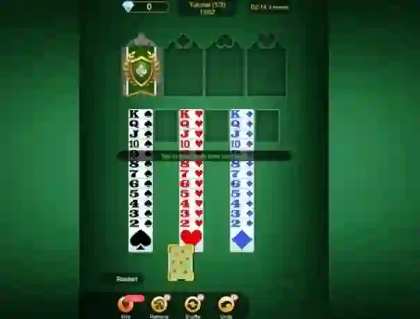 Peli Solitaire King verkossa