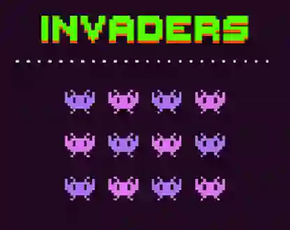 Peli Invaders verkossa