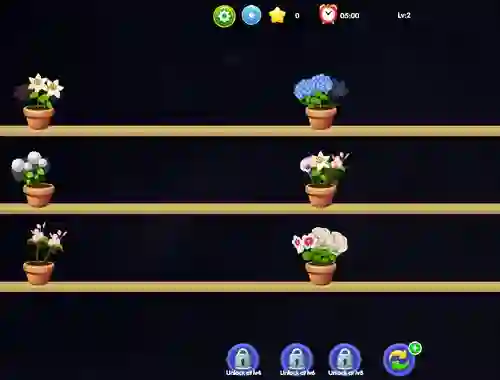 Peli Flower Matching verkossa