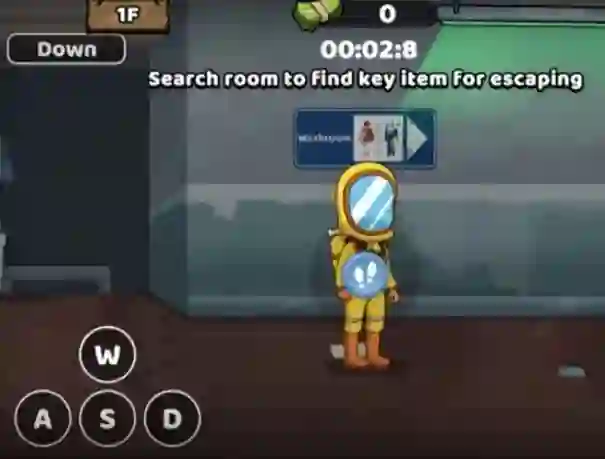Peli Escape Room Mystery Key 2 verkossa
