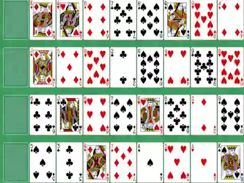 Peli Cards: Solitaire Carpet verkossa