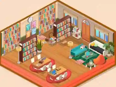 Peli Decor: My Library verkossa