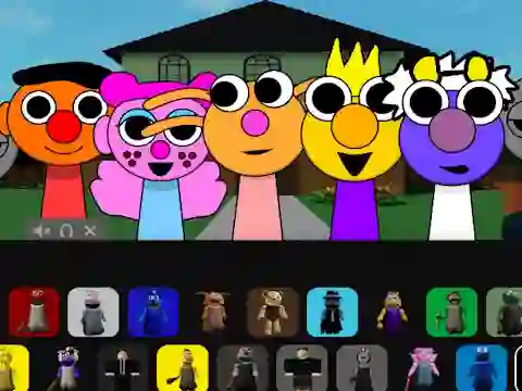 Peli Sprunki Puppet verkossa
