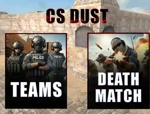 Peli CS Dust verkossa