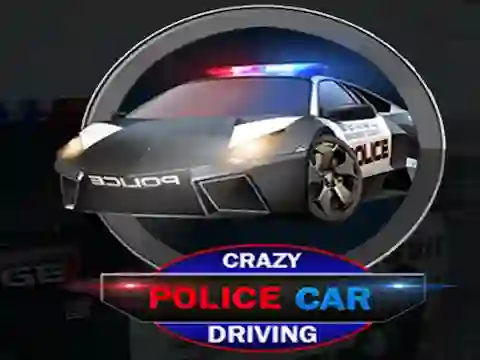Peli Crazy Police Car Driving verkossa