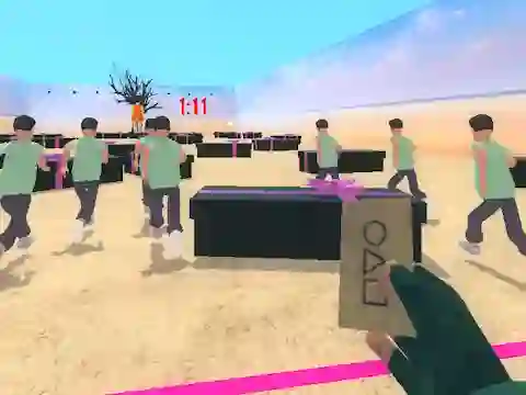 Peli Squid Game Red Light verkossa