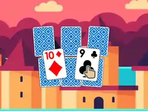 Peli One Hundred Castles Solitaire verkossa