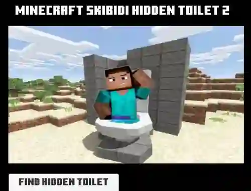 Peli Minicraft Skibidi Hidden Toilet 2 verkossa