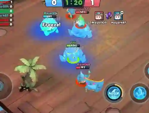 Peli Mobile Legends Slime 3v3 verkossa