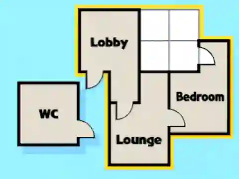 Peli Room Sort - Floor Plan verkossa