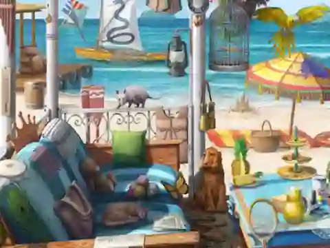 Peli Hidden Object verkossa