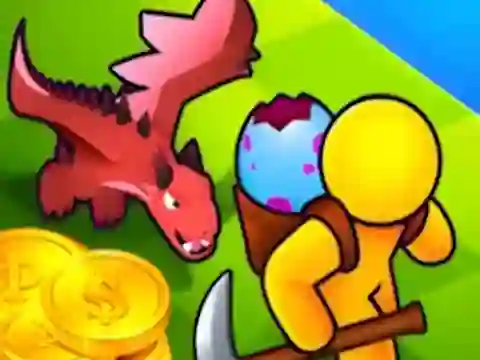 Peli Dragon Island Idle 3 verkossa