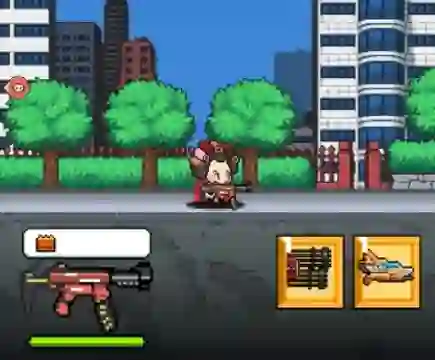 Peli Mecha Shoot Pixel Rpg verkossa