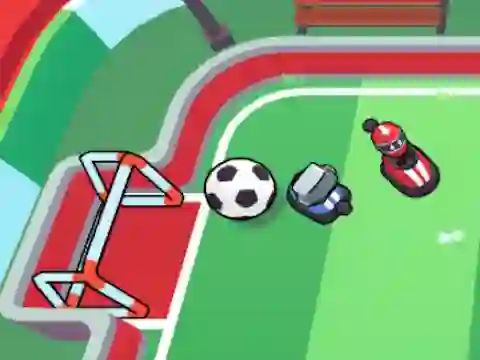 Peli Bumper Cars Soccer verkossa