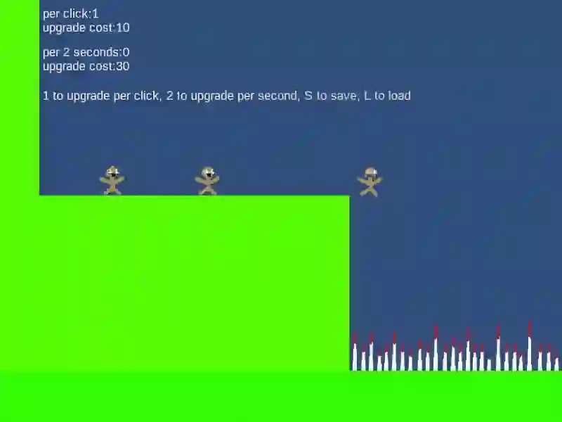 Peli Push People Off a Cliff Clicker verkossa