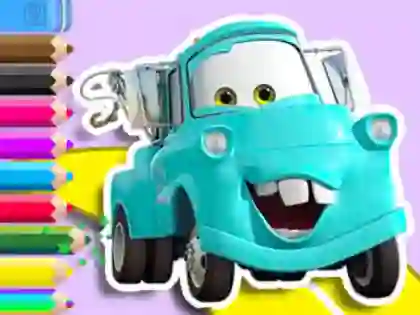 Peli Coloring Book: Mater Cars verkossa