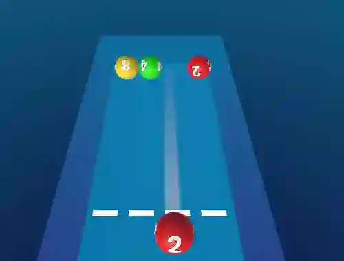 Peli Merge The Balls 2048 Billiards! verkossa