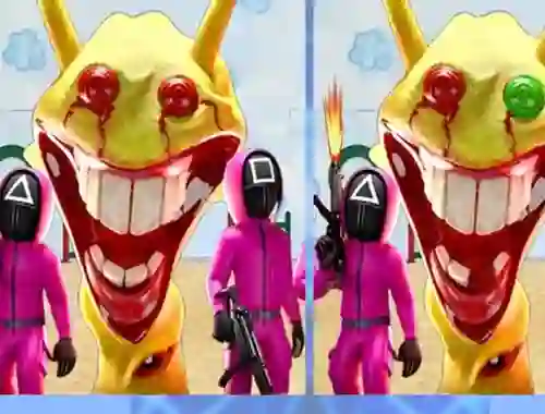 Peli Squid Game X Sprunki Anomaly verkossa